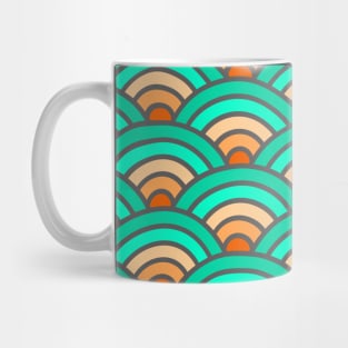 Seigaiha Waves Mug